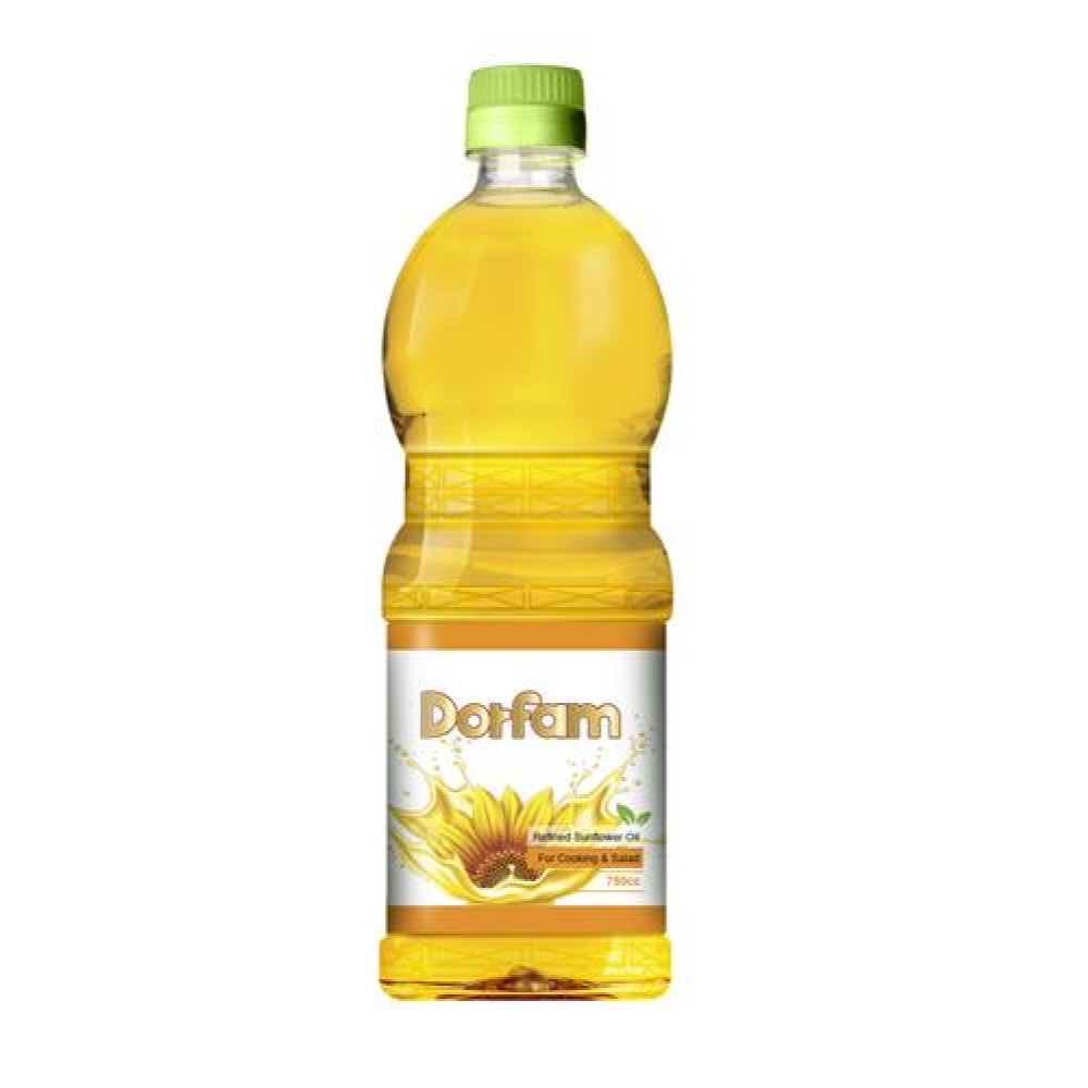 روغن مایع پخت و پز درفام 900 سی سی